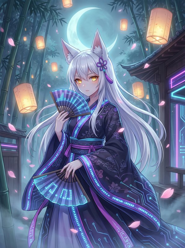 四虎动漫-月下狐灵传说